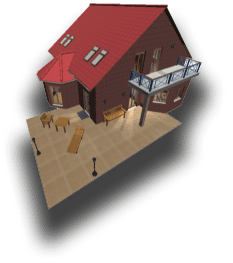 3D Modell des Hauses in VRML